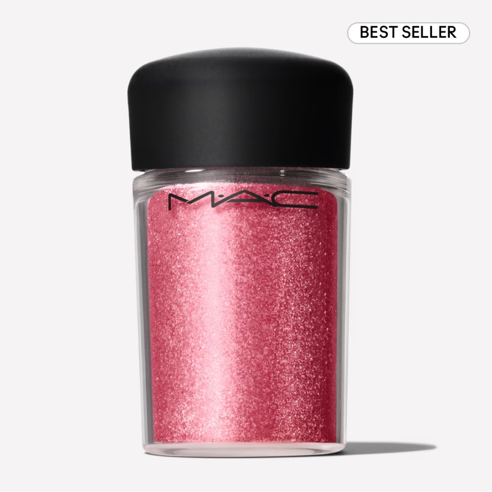 NEW FULL SIZE MAC EYE SHADOW GLITTER IN SHADE ROSE